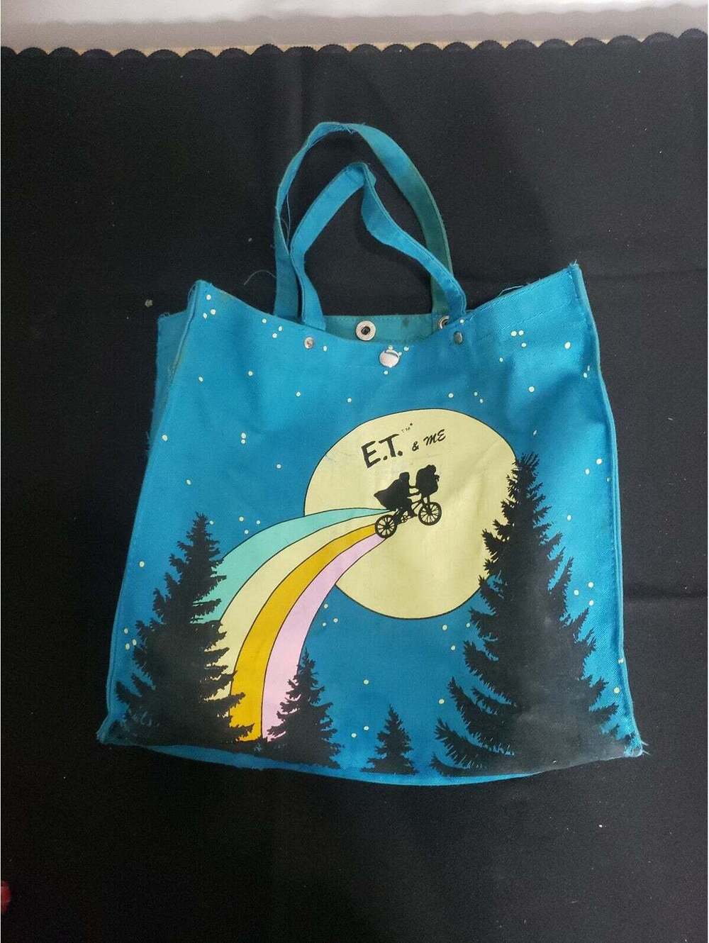 E.T. Extra Terrestrial Tote Bag Vintage 1982